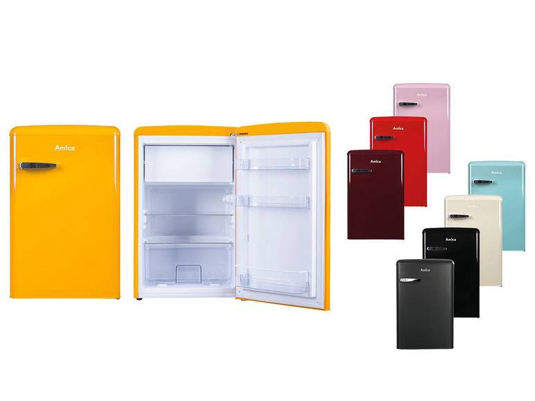 Amica Kühlschrank Retro »KS 15610-16«, mit Gefrierfach Letzter Tag