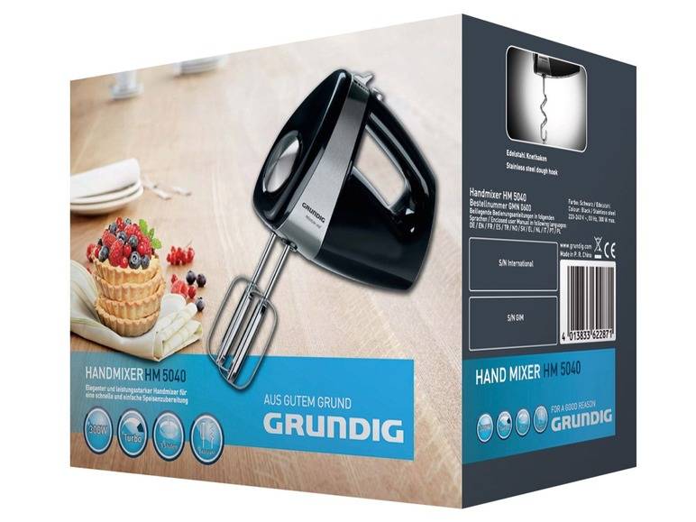 GRUNDIG Handmixer HM 5040 Bis zu 65% Rabatt