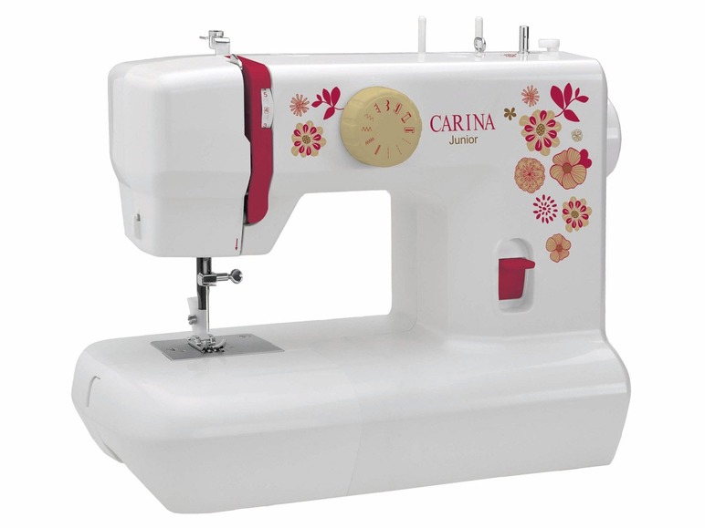 Carina Mechanische Nähmaschine »Junior«, Einsteigermodell, 6 Stichprogramme, mit Hülle Sonderangebot der Fabrik