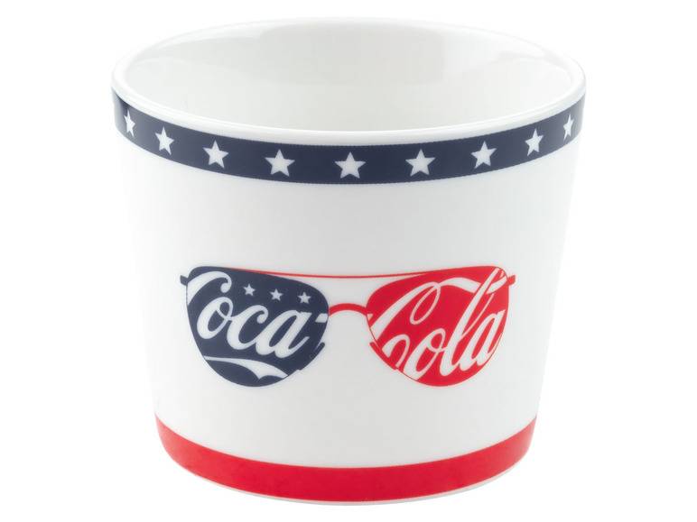 Coca Cola Eisbecher mit Löffeln, 4er Set Nur noch ein Tag übrig