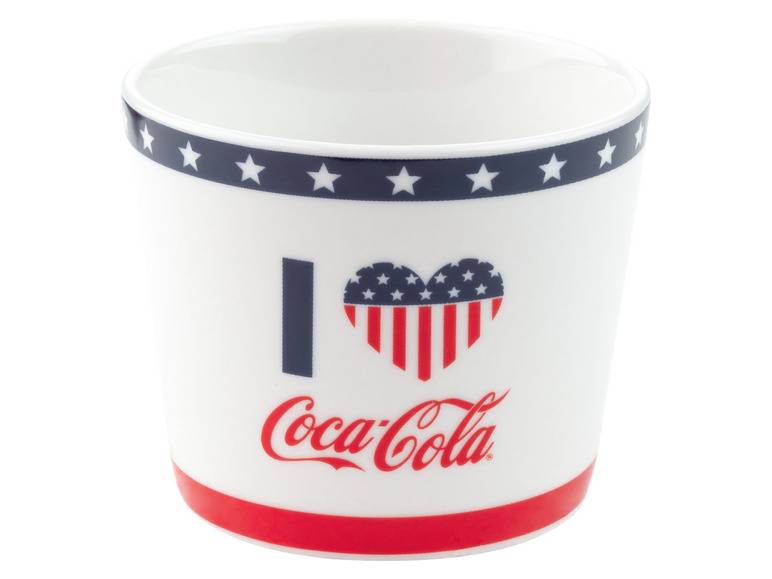 Coca Cola Eisbecher mit Löffeln, 4er Set Nur noch ein Tag übrig
