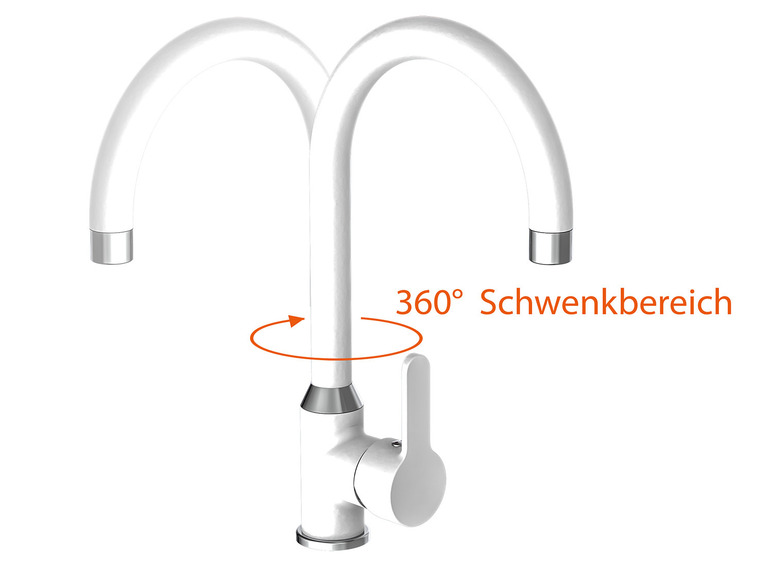 Eisl Küchenarmatur »DIZIANI«, weiß/chrom Zeitbegrenzte Promotion