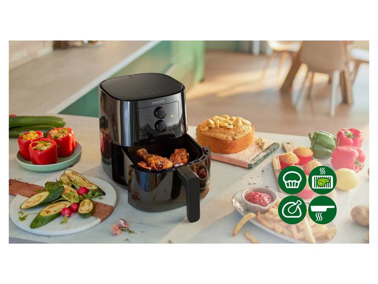 PHILIPS Essential Airfryer Compact »HD9200/90«, 1400 W Speichern exportieren