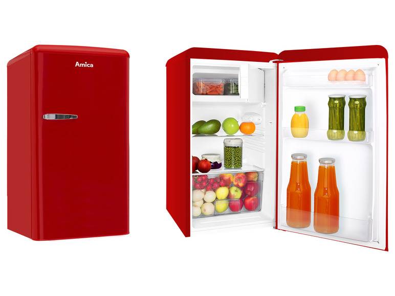 Amica Retro Kühlschrank »KSR 361 105« mit Gefrierfach Top Angebot