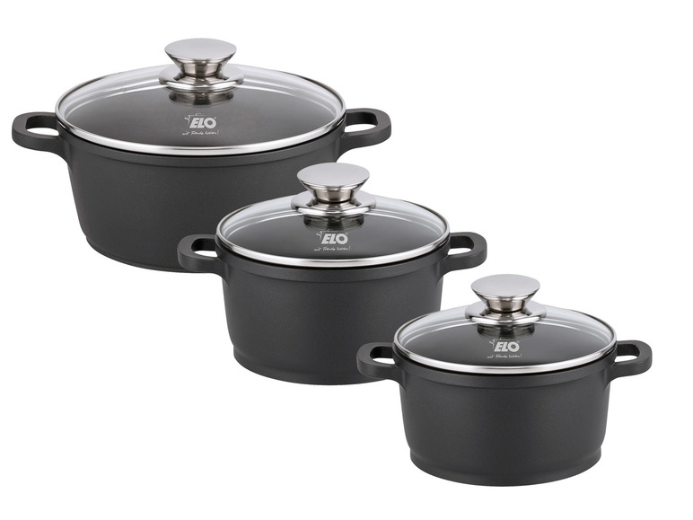 ELO Basic Alucast Kochtopf m. Deckel Neueste Mode
