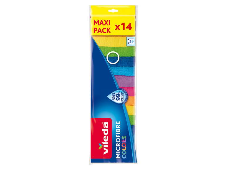 Vileda Microfaser Allzwecktuch Colors 14er Zeitlich begrenztes Angebot