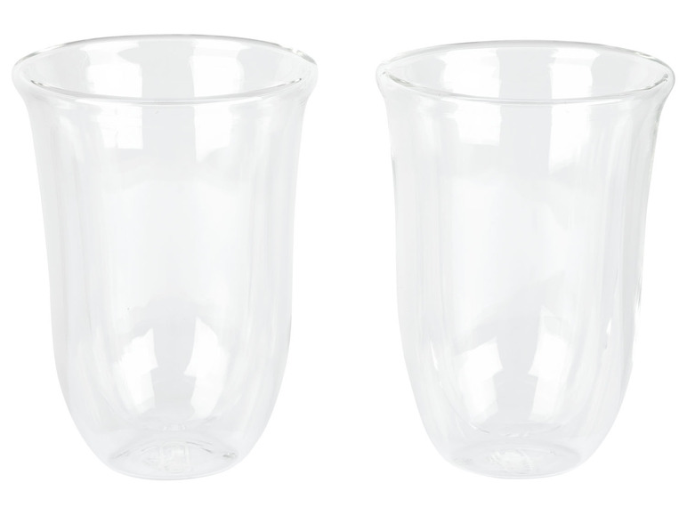 Delonghi Latte Macchiato Gläser, 220 ml, 2er Set