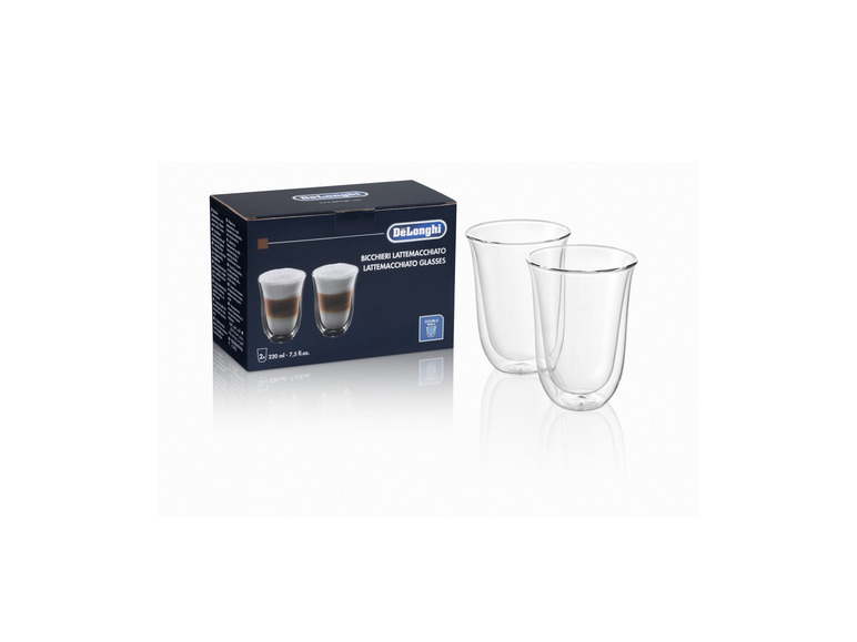 Delonghi Latte Macchiato Gläser, 220 ml, 2er Set Bis zu 65% Rabatt
