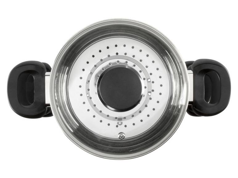 Salter® Dampfgartopf-Set, 4-tlg. Ø 18 cm Black Friday Preise
