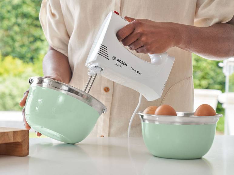 BOSCH Handrührer »MFQ3010«, 300 W, mit Rührbesen und Knethaken zollfrei
