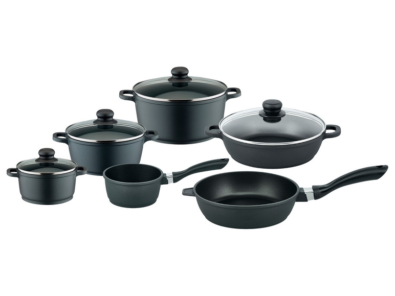 ELO Basic Topfset Black Cast Aluguss Induktion 6 teilig