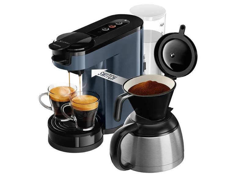 PHILIPS Senseo Switch Pad- und Filterkaffeemaschine »Switch HD7891/74«, 2-in-1-Brühtechnologie Black Friday