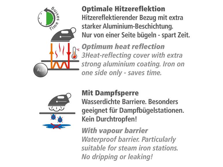 Wenko Bügeldecke »Air Comfort« Blitzbügler, dampfbügelgeeignet Zeitlich begrenztes Angebot