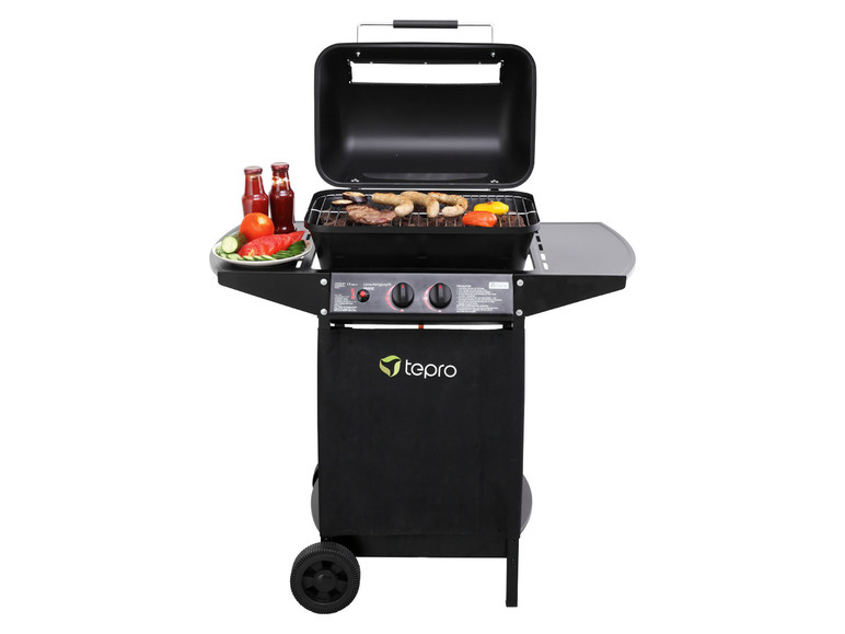 tepro Lavasteingasgrill »Irvine«, 5,4 kW, mit Piezo-Zündung Große Rabatte
