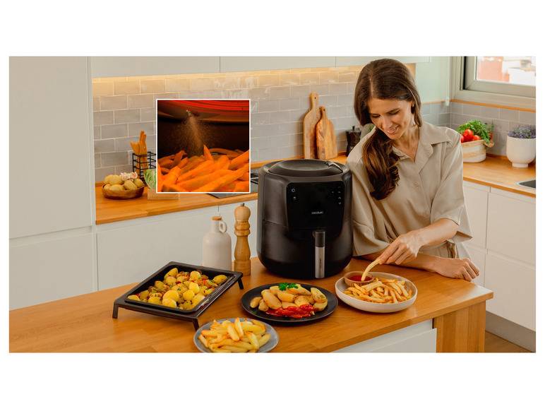 Cecotec Heißluftfritteuse Cecofry Rain »3300«, 1550 W Letzte 3 Tage