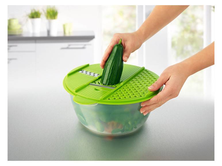 GOURMETmaxx 3-in-1-Salat-Set, 9-teilig Letzter Tag