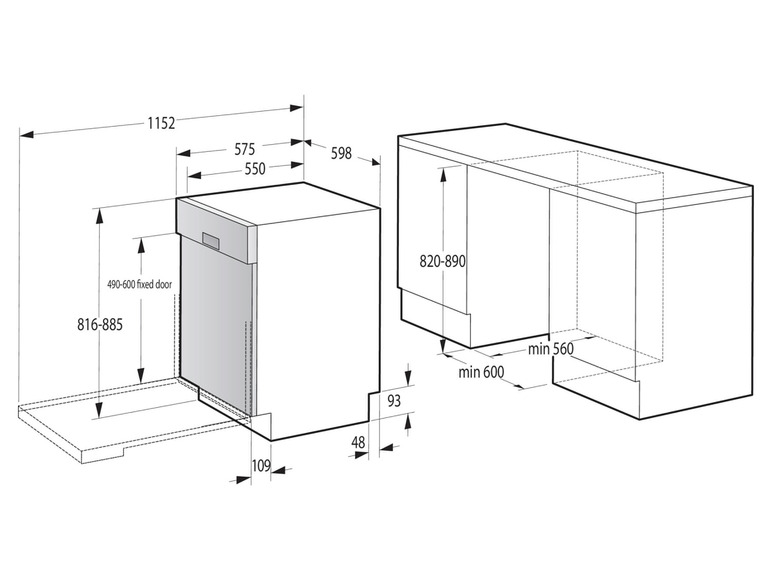 gorenje Geschirrspüler »GI642E90«, 13 Maßgedecke Rabatte dieses Monats