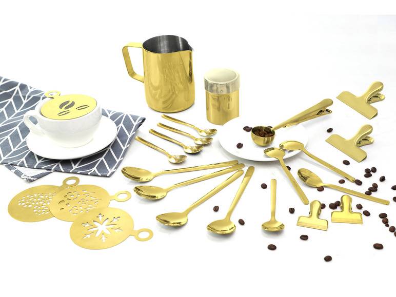 ECHTWERK Kaffeezubehör-Set, Barista-Art Auslauf