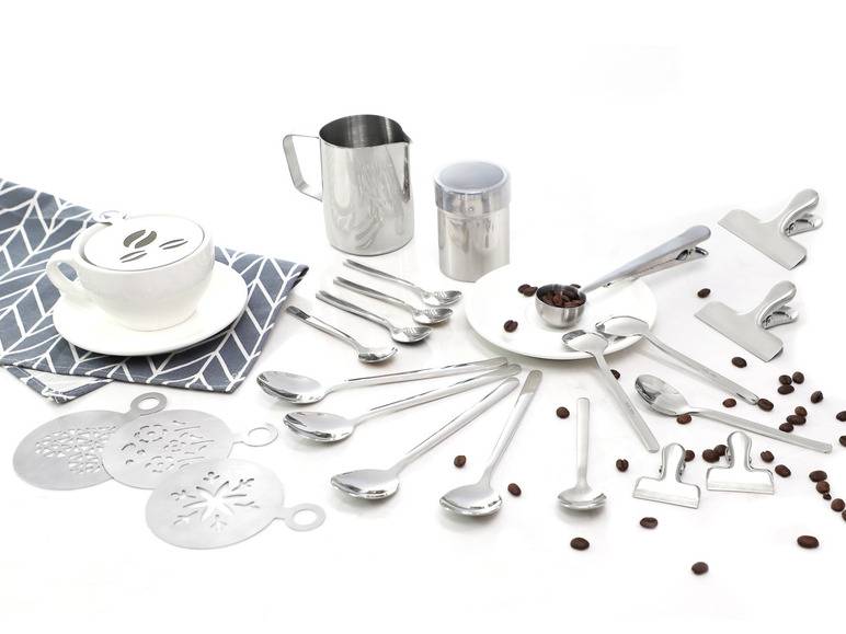 ECHTWERK Kaffeezubehör-Set, Barista-Art Auslauf