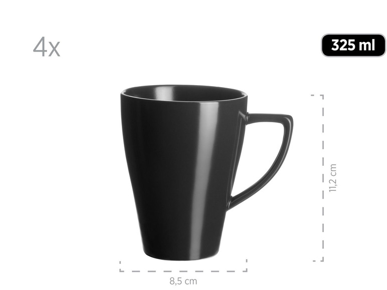 MÄSER Serie Glendale, Geschirr Set für 4 Personen Black Friday