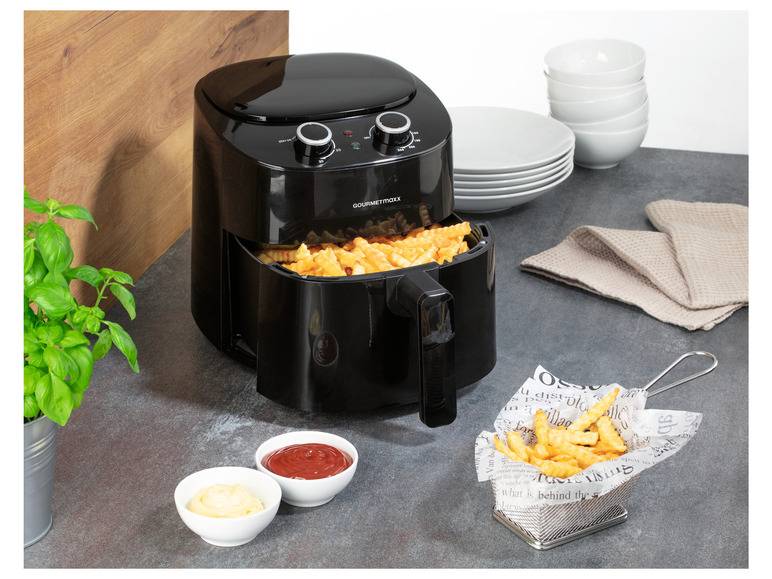 GOURMETmaxx Heißluft-Fritteuse Mechanisch 4,5 l Muttertagsangebot