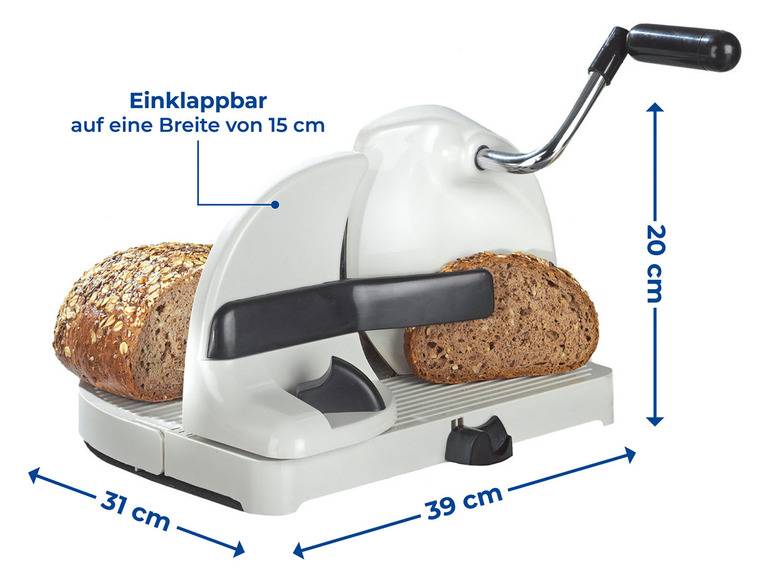 Wenko Brotschneidemaschine mit Handkurbel Vatertagsangebot
