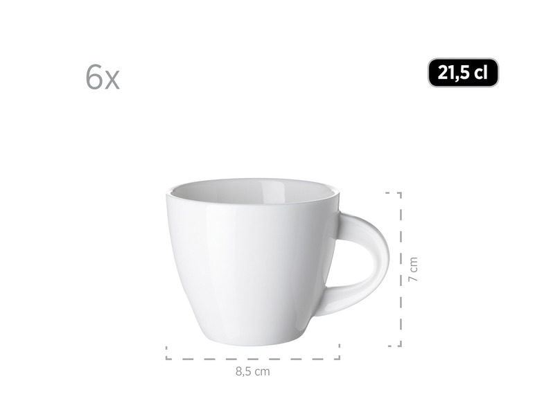 MÄSER Kaffeeservice »La Musica«, 18-teilig, aus Porzellan Top Angebot