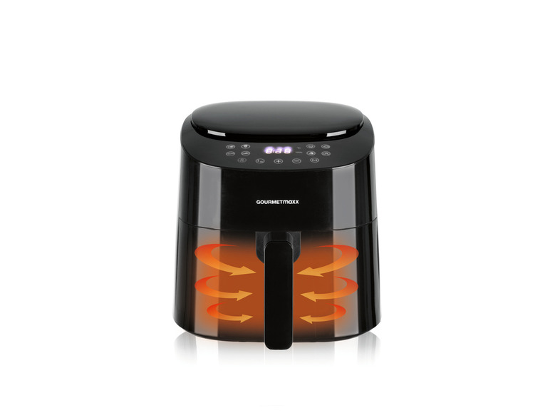 GOURMETmaxx Heißluft-Fritteuse Digital, 4,5 l, 1400 W Online Outlet