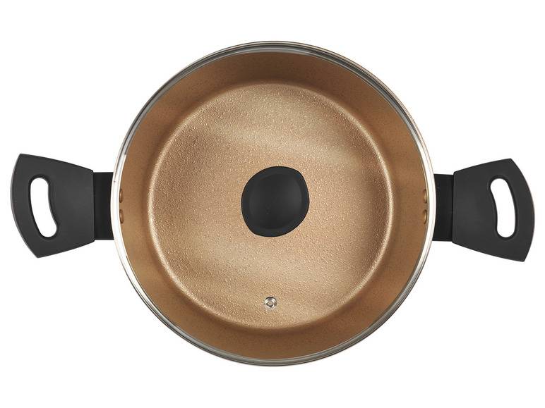 Russell Hobbs Aluminium Topf Opulence Collection Schwarz/Gold Zeitbegrenzte Promotion