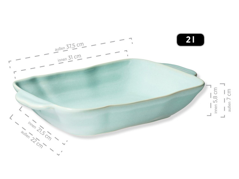 MÄSER Serie Vera, Auflaufformen mit Reaktivglasur Bis zu 50% Rabatt
