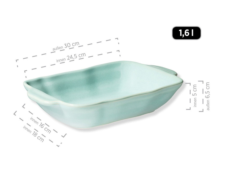MÄSER Serie Vera, Auflaufformen mit Reaktivglasur Bis zu 50% Rabatt