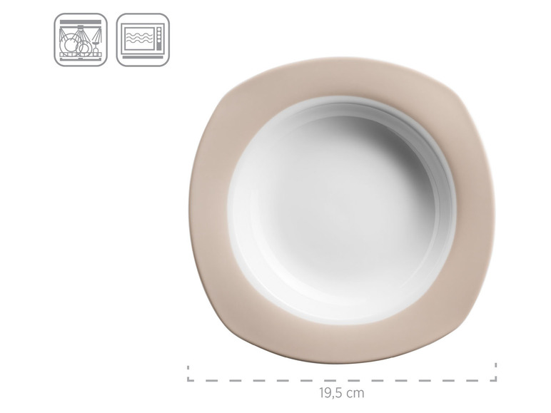 MÄSER Geschirr-Set »Nela«, beige/braun/weiß, 30-teilig Black Friday Preise