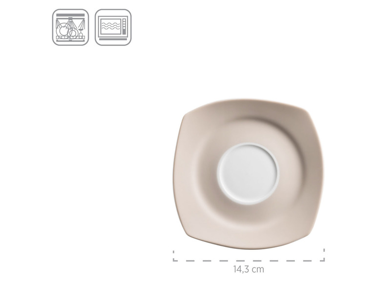 MÄSER Geschirr-Set »Nela«, beige/braun/weiß, 30-teilig Black Friday Preise