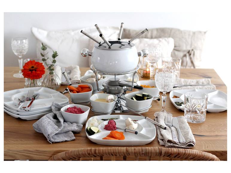 MÄSER Fondue-Set, 28-teilig 50% Rabatt für begrenzte Zeit