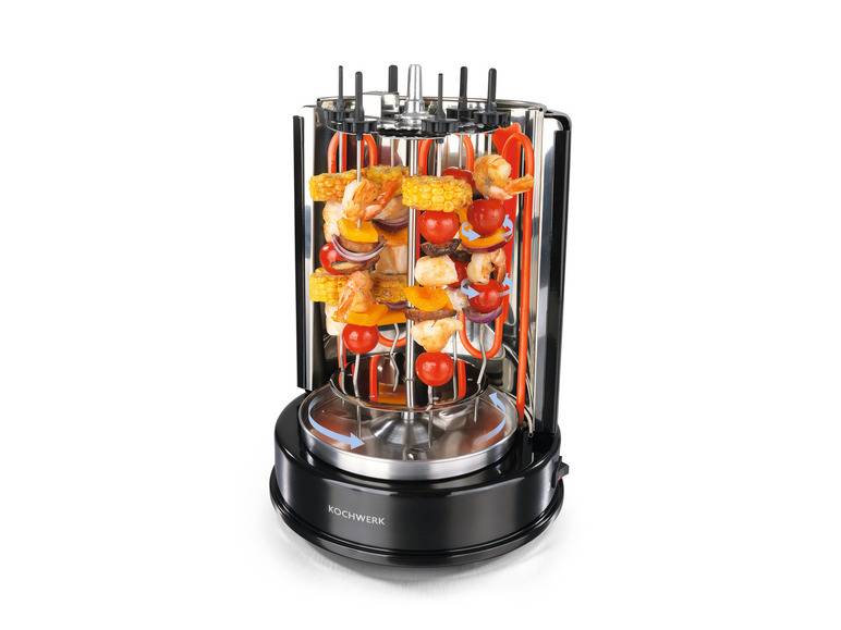 RACHS KOCHWERK Dönergrill 1400 W schwarz Fabrikpreis