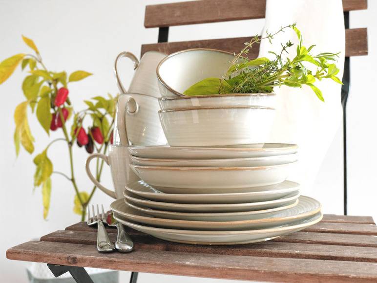 MÄSER Frühstücks-Set-Serie »Nottingham«, 12-teilig, Beige Rabatt