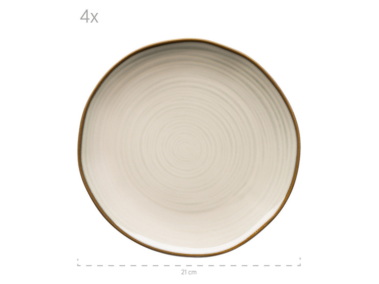 MÄSER Frühstücks-Set-Serie »Nottingham«, 12-teilig, Beige Rabatt