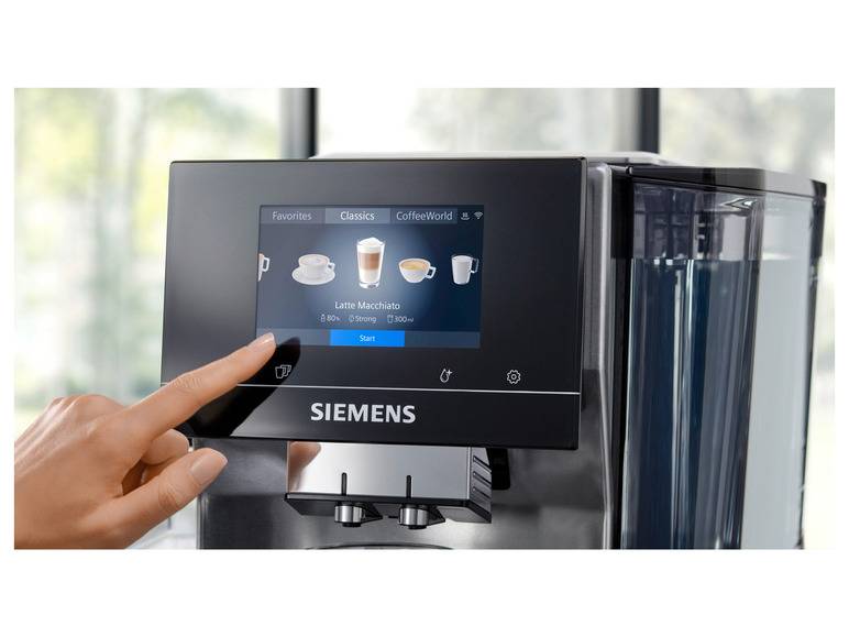 Siemens Kaffeevollautomat 'Slow Brew' »TQ717D03« Versandkostenfrei