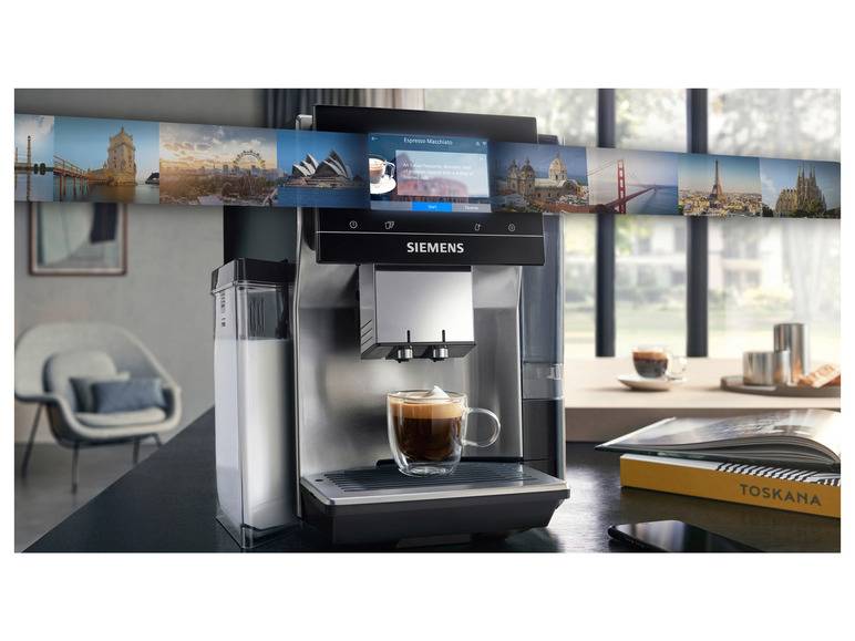 Siemens Kaffeevollautomat 'Slow Brew' »TQ717D03« Versandkostenfrei