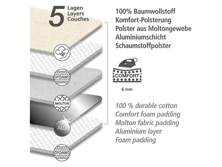 Wenko Bügeltischbezug »Air Comfort«, dampfbügelgeeignet Cyber Monday