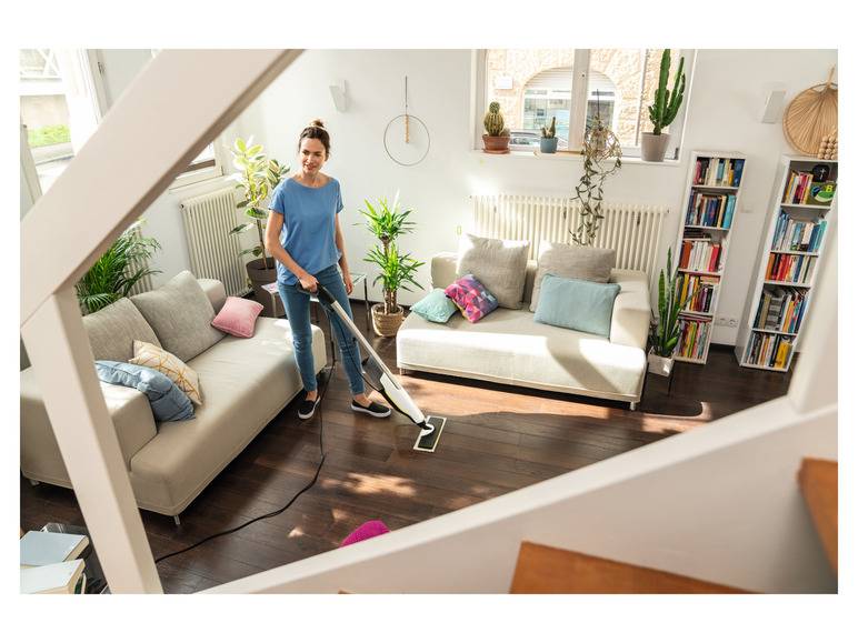 Kärcher Dampfreiniger »KST 2 Upright EasyFix«, mit Stoffbezügen Lagerräumung