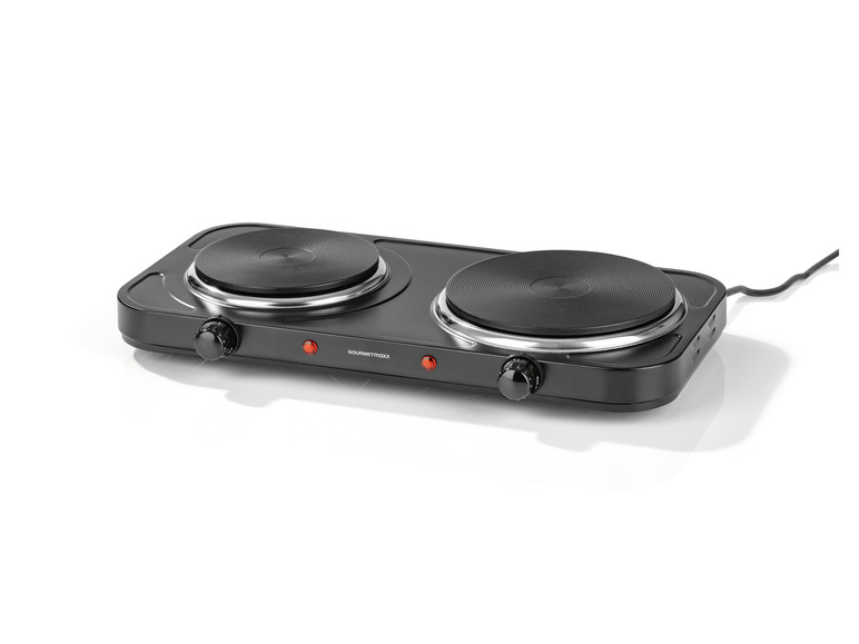 GOURMETmaxx Doppelkochplatte 2500 W schwarz Neueste Mode