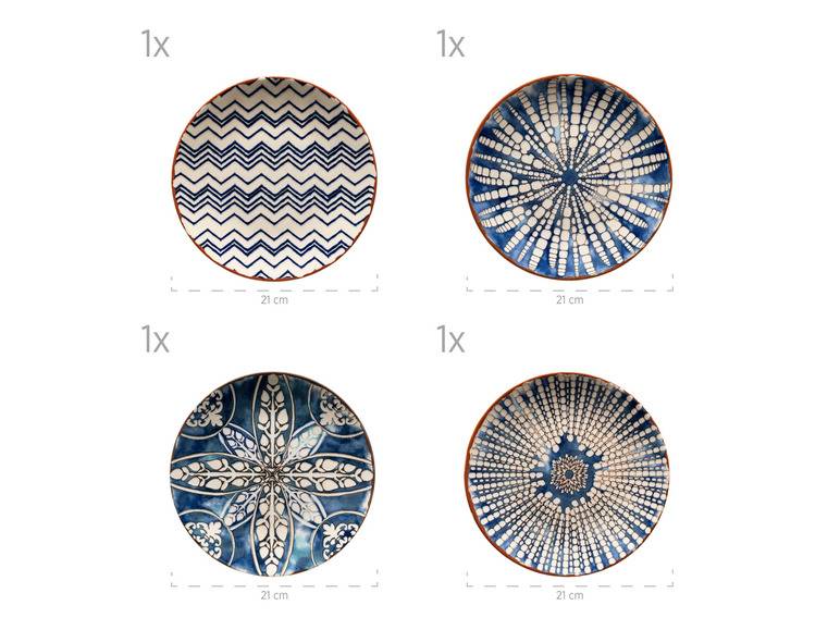 MÄSER Teller-Set »Iberico Blue«, 12-teilig, 4 Designs Super Sparpreis