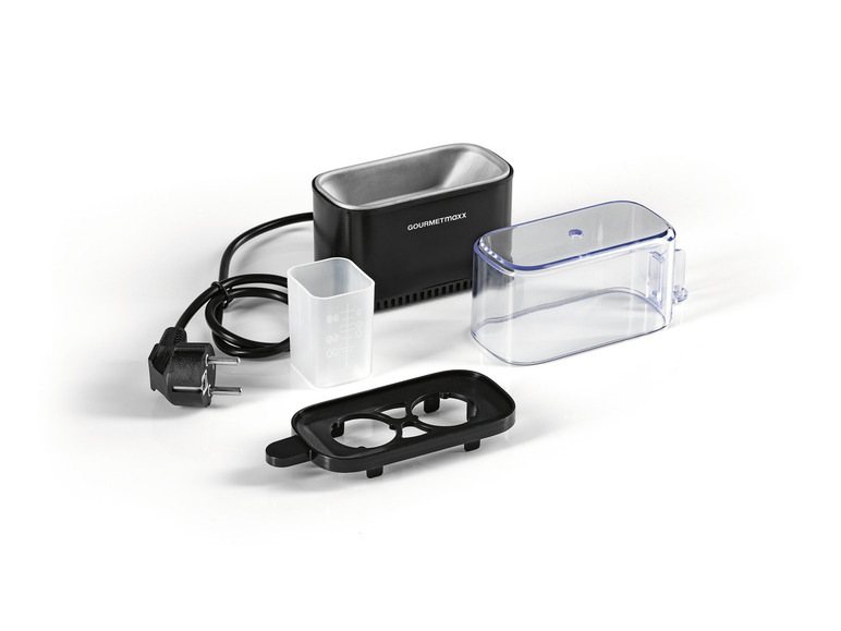 GOURMETmaxx Eierkocher Kompakt 2.0 250 W schwarz matt Sonderangebot der Fabrik