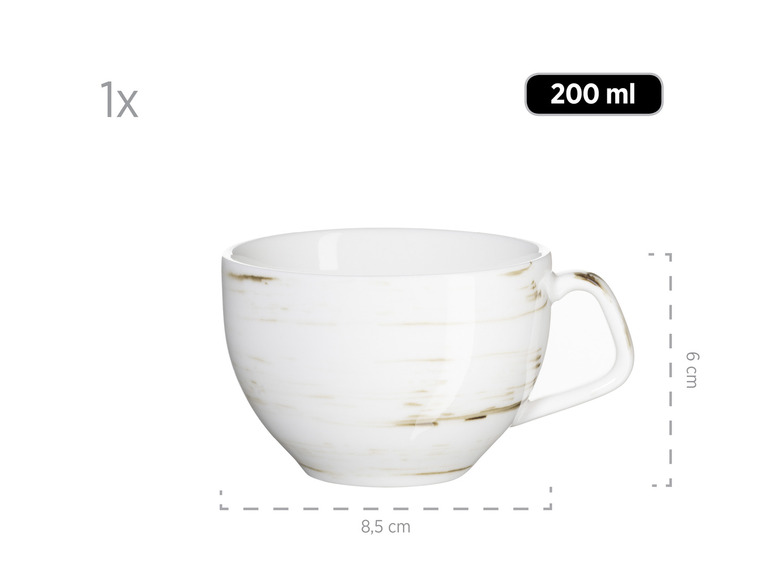 MÄSER Kaffeetassen-Set, Serie »Derby«, 8-teilig Günstiger Verkauf
