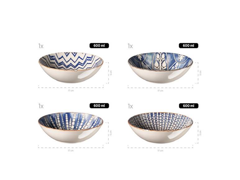 MÄSER Salat-Set »Iberico Blue«, 5-teilig, 4 Designs Weihnachtsangebot