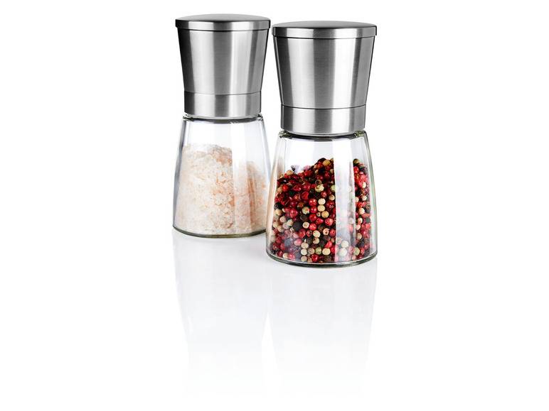 ERNESTO® Salz- und Pfeffermühle / Essig- und Öl-Spender, 2-teilig Online Outlet