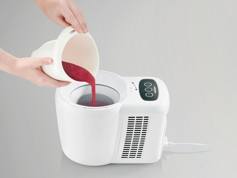SILVERCREST® KITCHEN TOOLS Eismaschine »SEM 90 C3«, selbstkühlend Begrenzte Freigabe