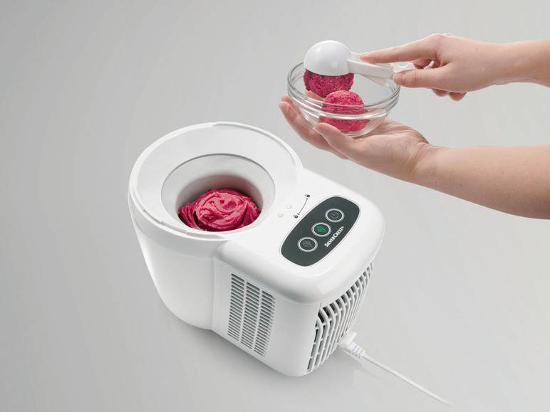SILVERCREST® KITCHEN TOOLS Eismaschine »SEM 90 C3«, selbstkühlend Begrenzte Freigabe