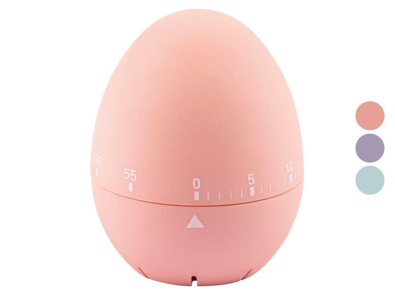 ERNESTO® Eieruhr, 60 Minuten, Soft-Touch-Oberfläche Neueste Stile